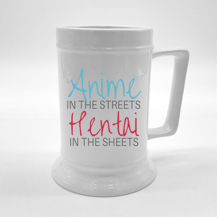 Anime In The Streets Front & Back Beer Stein