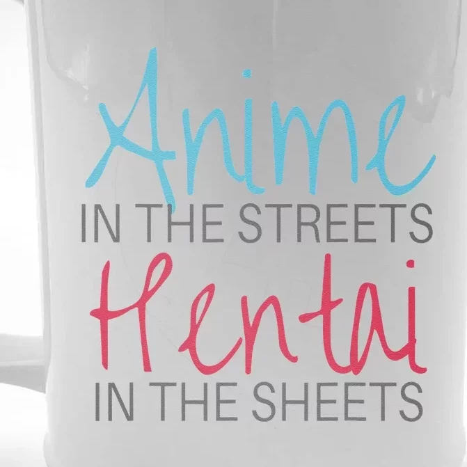 Anime In The Streets Front & Back Beer Stein