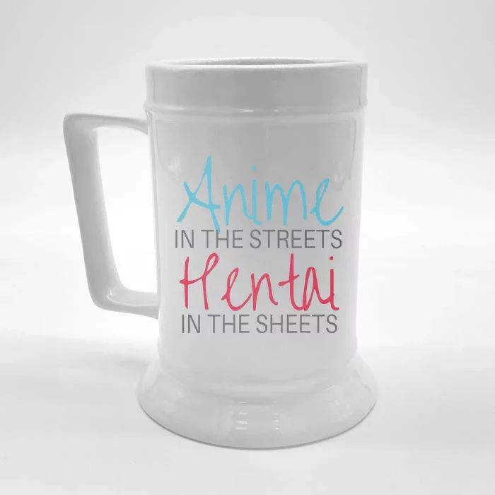 Anime In The Streets Front & Back Beer Stein