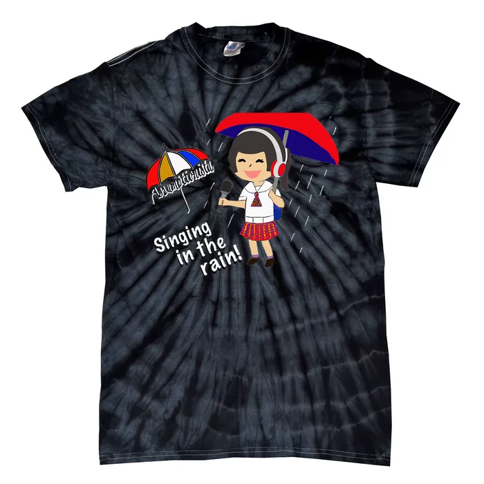 Assumptionista_Singing In The Rain! Tie-Dye T-Shirt