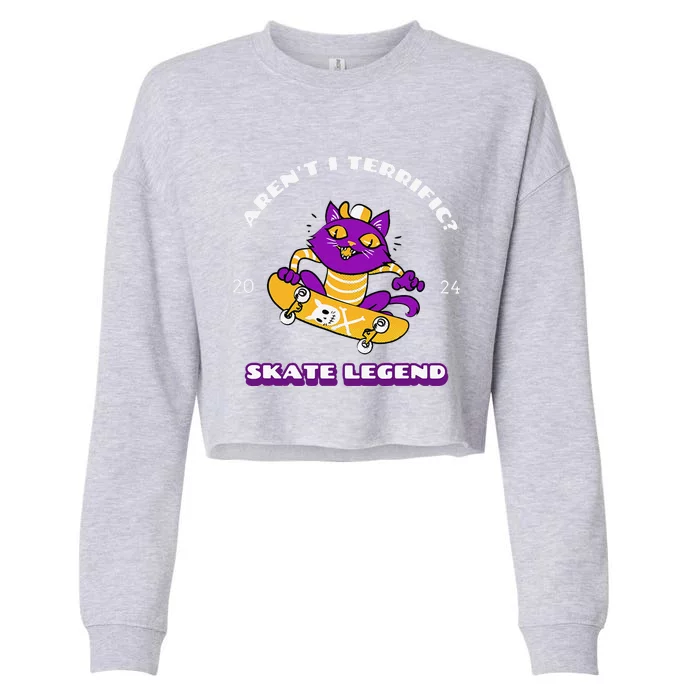 ArenT I Terrific Cropped Pullover Crew