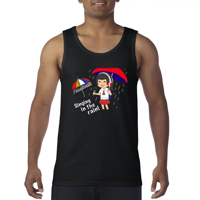 Assumptionista_Singing In The Rain! Tank Top