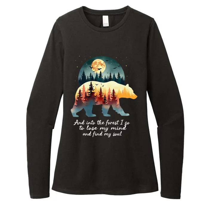 And Into The Forest I Go To Lose My Mind And Find My Soul Womens CVC Long Sleeve Shirt