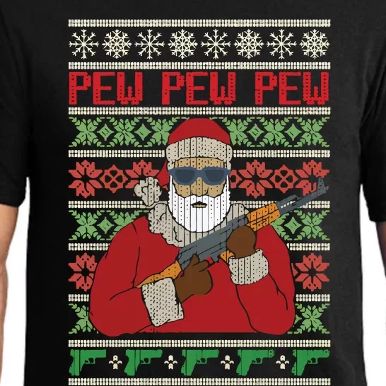 All I Want Is Guns Ugly Christmas Hunting Pajama Set