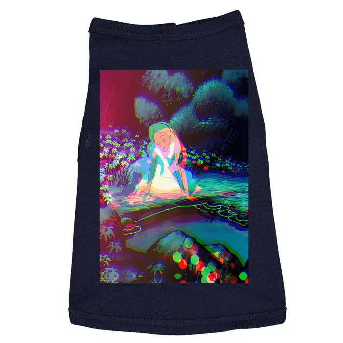 Alice In Wonderland Trippy Doggie Tank