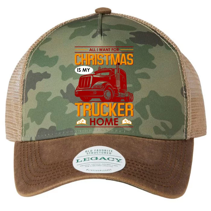 All I Want For Christmas Is My Trucker Home Legacy Tie Dye Trucker Hat