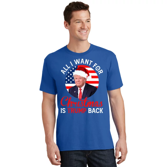 All I Want For Christmas Is Trump Back And New President Gift T-Shirt