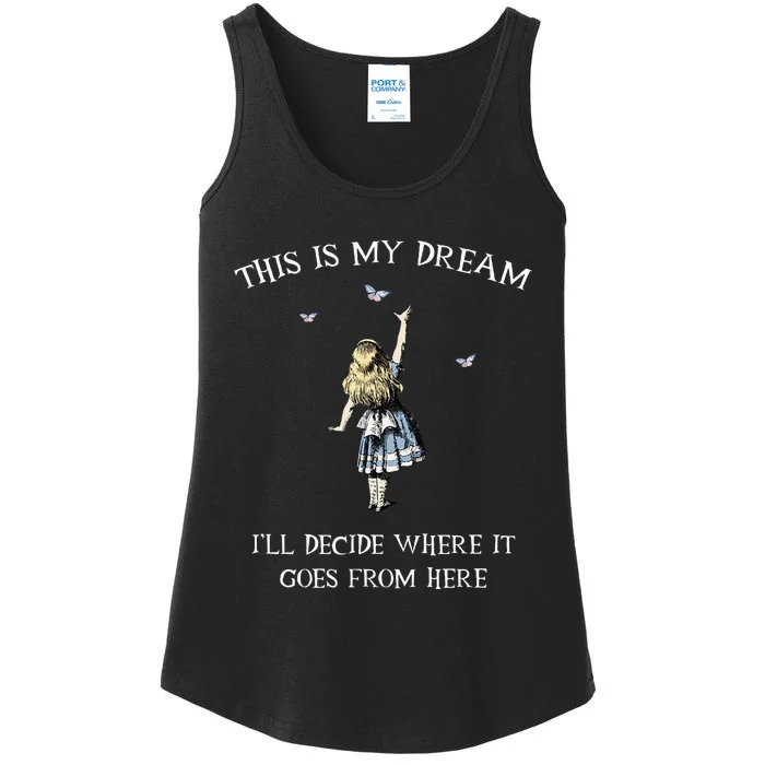 Alice In Wonderland This Is My Dream Ladies Essential Tank