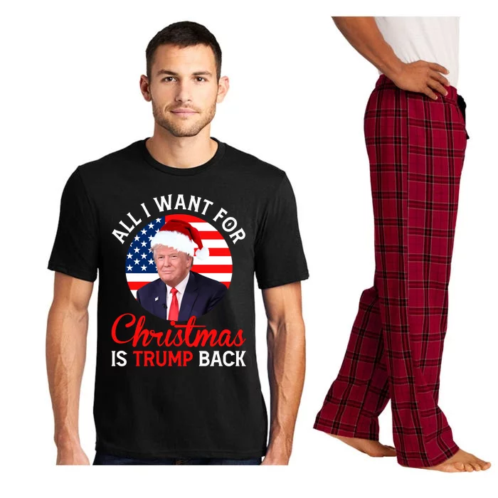 All I Want For Christmas Is Trump Back New Presiden Donald Trump Support Pajama Set