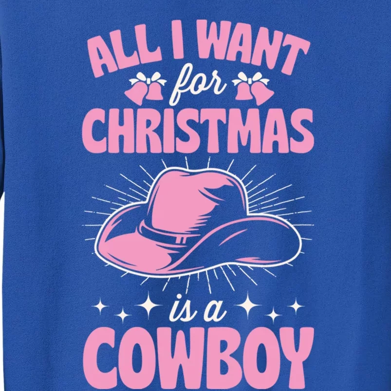 All I Want For Christmas Is A Cow Funny Cute Horse Gift Sweatshirt