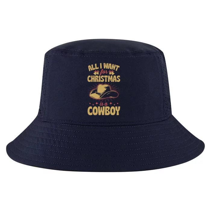 All I Want For Christmas Is A Cow Funny Cute Horse Great Gift Cool Comfort Performance Bucket Hat