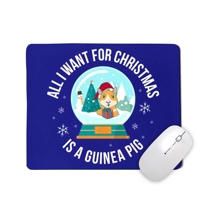 All I Want For Christmas Is A Guinea Pig Gift Mousepad