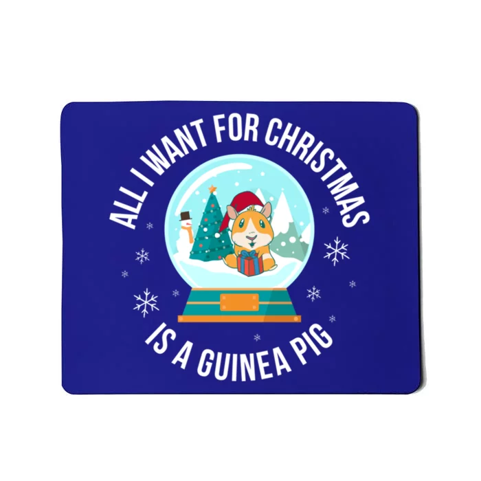 All I Want For Christmas Is A Guinea Pig Gift Mousepad