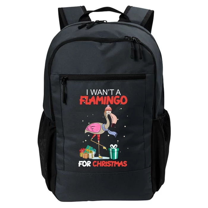 All I Want For Christmas Is A Flamingo Warm Weather Gift Meaningful Gift Daily Commute Backpack