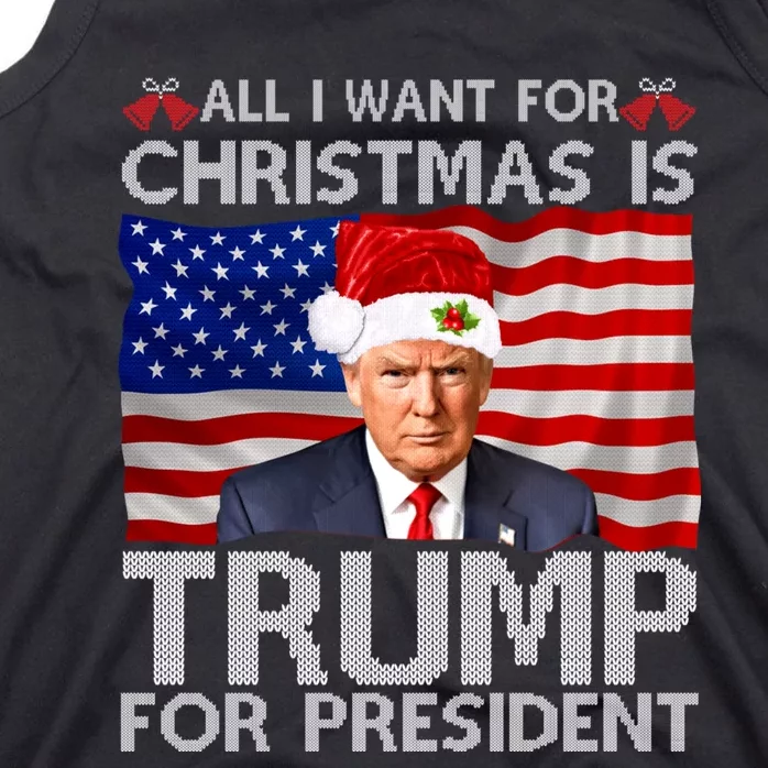 All I Want For Christmas Is Trump For President Trump 2024 Tank Top