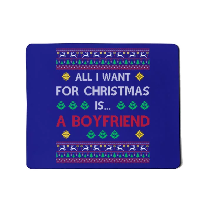 All I Want For Christmas Is A Friend Gift Mousepad