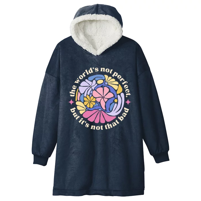 Alec If We Have Eachother Floral Art Benjamin Hooded Wearable Blanket