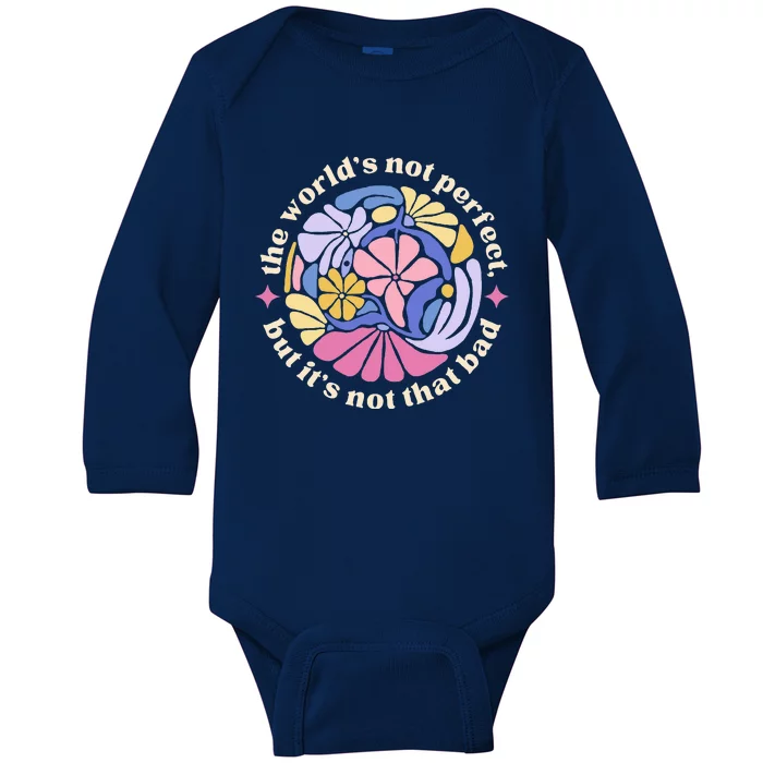 Alec If We Have Eachother Floral Art Benjamin Baby Long Sleeve Bodysuit