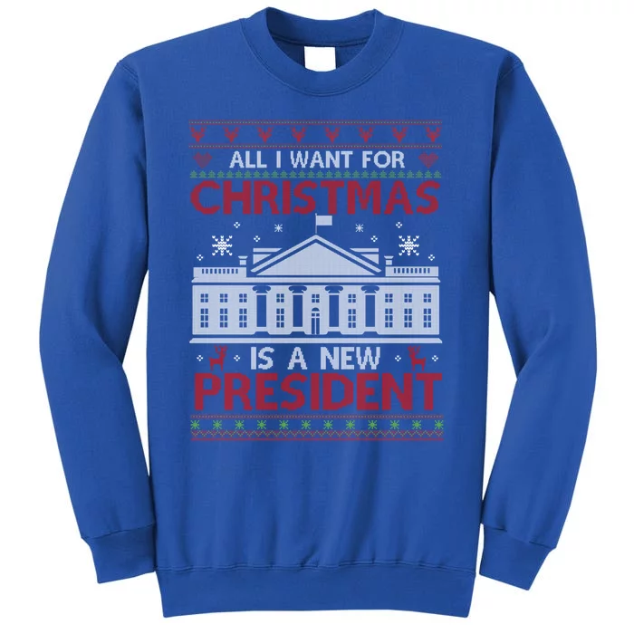 All I Want For Christmas Is A New President Xmas Cute Gift Sweatshirt