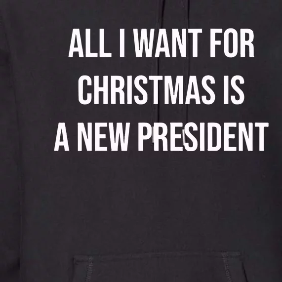 All I Want For Christmas Is A New President Premium Hoodie