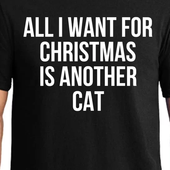 All I Want For Christmas Is Another Cat Great Gift Pajama Set