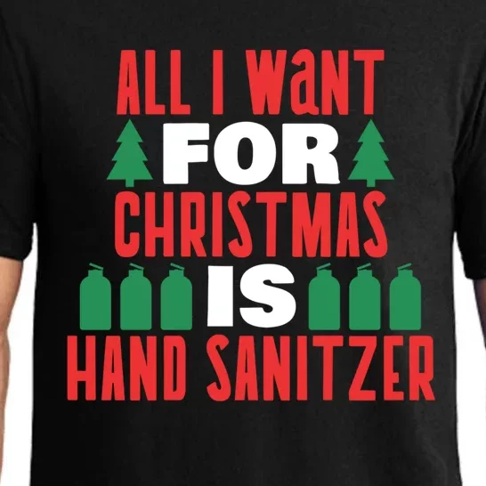 All I Want For Christmas Funny 2020 Sucks Sarcastic Joke Gift Pajama Set