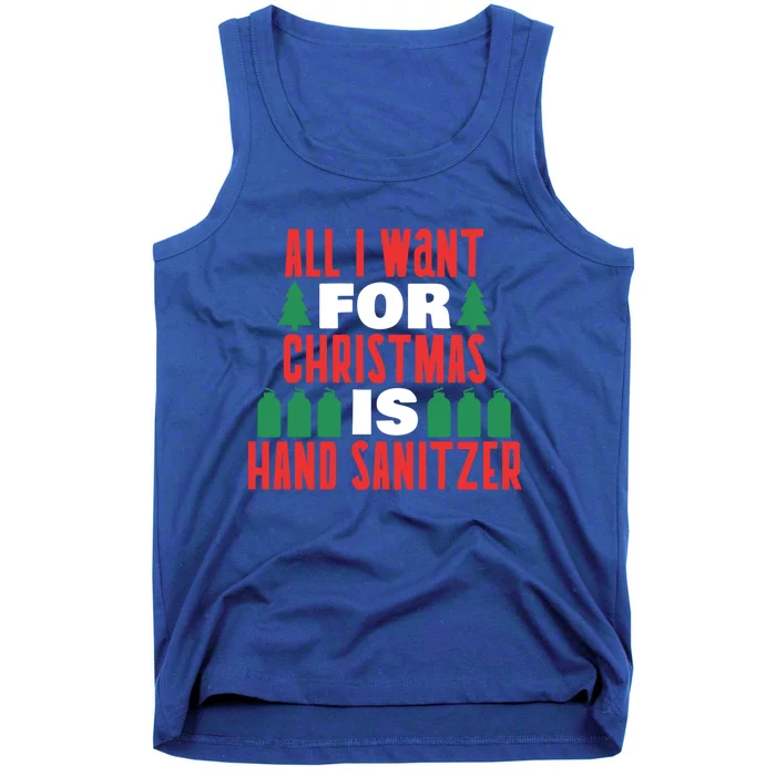 All I Want For Christmas Funny 2020 Sucks Sarcastic Joke Gift Tank Top