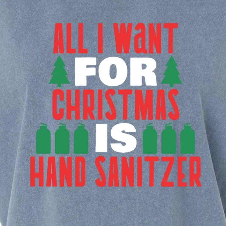 All I Want For Christmas Funny 2020 Sucks Sarcastic Joke Gift Garment-Dyed Women's Muscle Tee