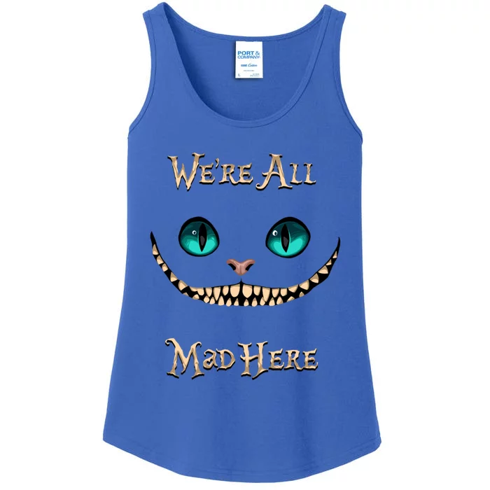 Alice In Wonderland Ladies Essential Tank