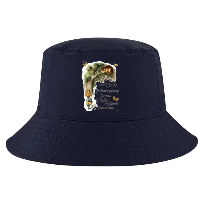 Alice In Wonderland Quote Cool Comfort Performance Bucket Hat