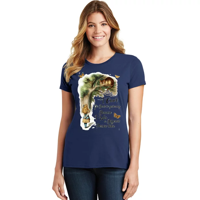 Alice In Wonderland Quote Women's T-Shirt