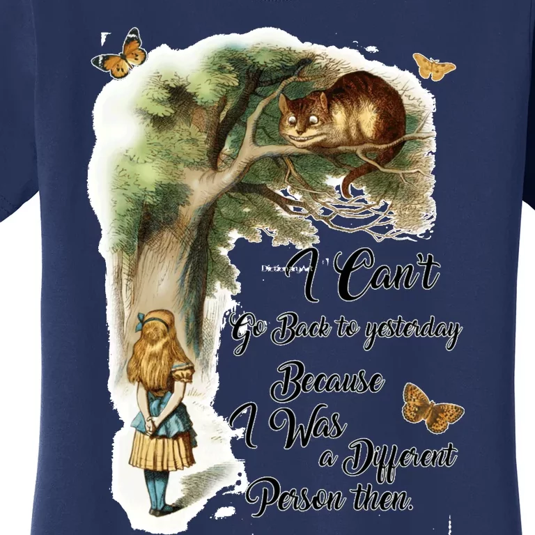 Alice In Wonderland Quote Women's T-Shirt