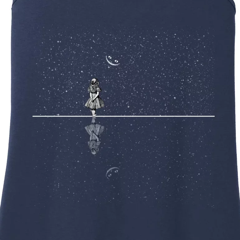 Alice In Wonderland Starry Night Ladies Essential Tank