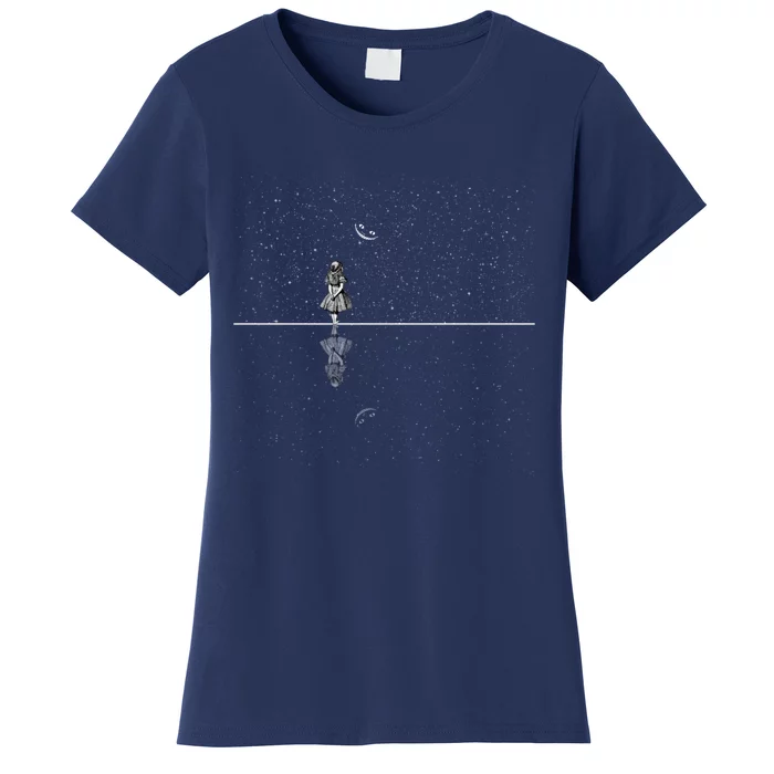 Alice In Wonderland Starry Night Women's T-Shirt