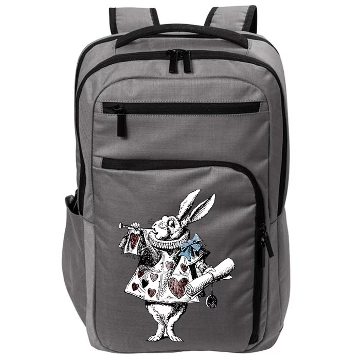 Alice In Wonderland White Rabbit Impact Tech Backpack