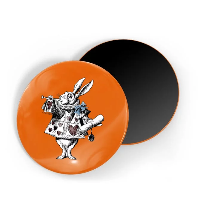 Alice In Wonderland White Rabbit Magnet