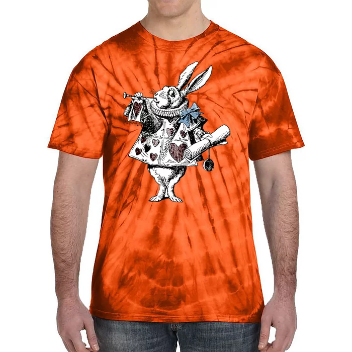 Alice In Wonderland White Rabbit Tie-Dye T-Shirt