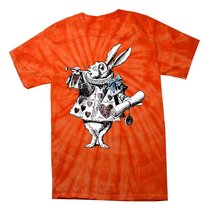 Alice In Wonderland White Rabbit Tie-Dye T-Shirt