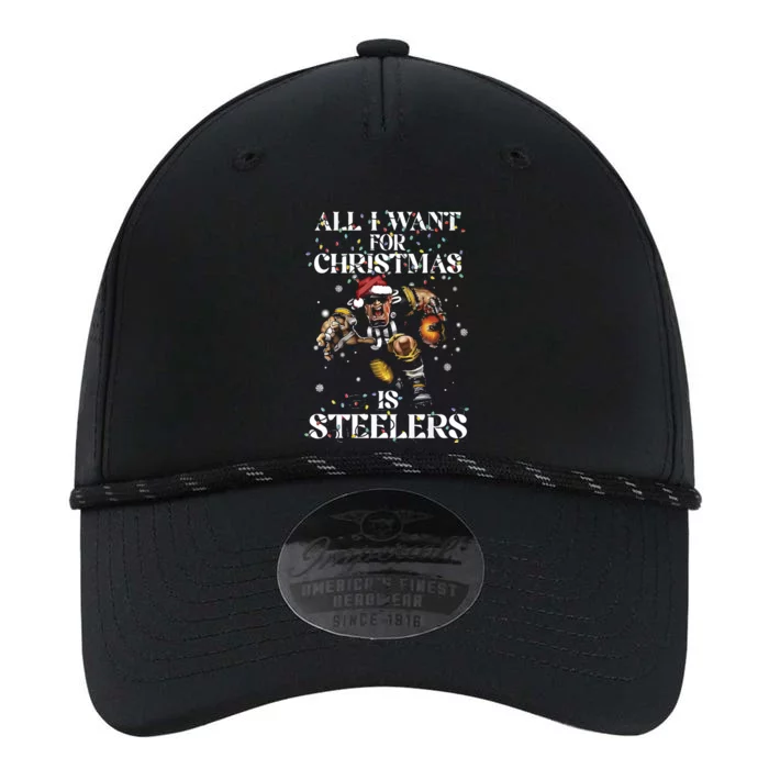 All I Want For Christmas Is Steelers Performance The Dyno Cap