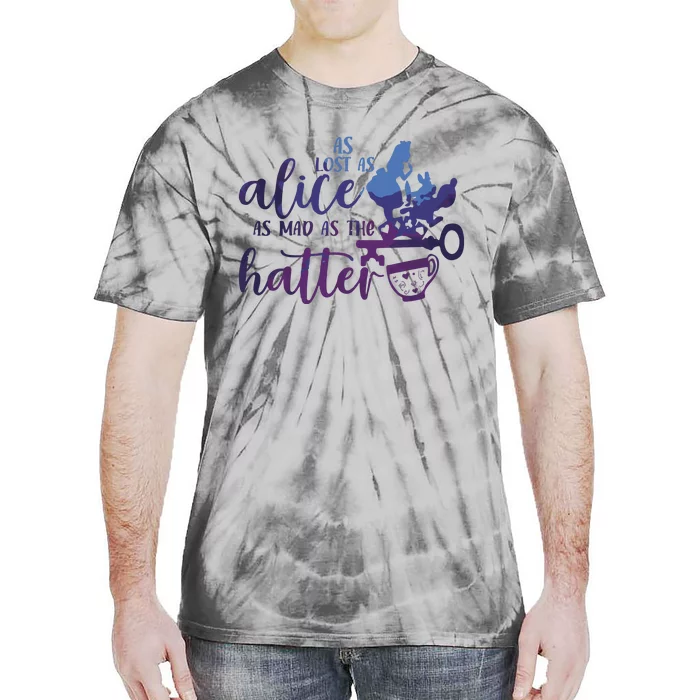 Alice In Wonderland Vintage 90s Tie-Dye T-Shirt