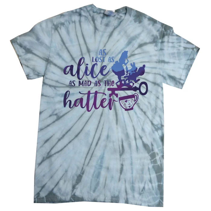 Alice In Wonderland Vintage 90s Tie-Dye T-Shirt