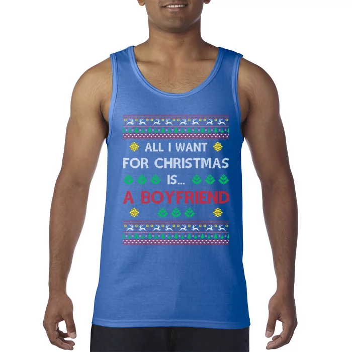 All I Want For Christmas Is A Friend Gift Tank Top