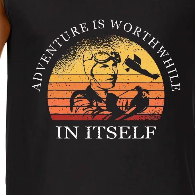 Adventure Is Worthwhile In Itself Earhart Day Comfort Colors® Tank Top