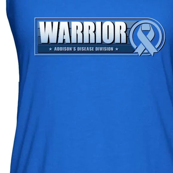 Adrenal Insufficiency Warrior Addisons Disease Division Cool Gift Ladies Essential Flowy Tank