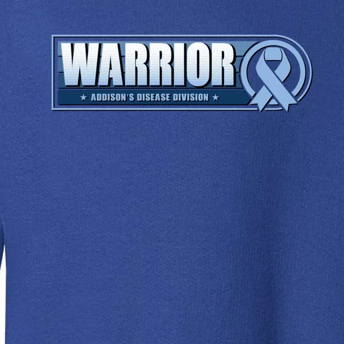 Adrenal Insufficiency Warrior Addisons Disease Division Cool Gift Toddler Sweatshirt