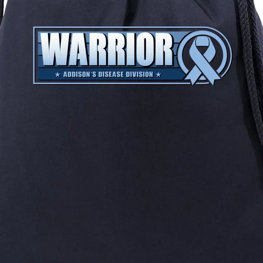 Adrenal Insufficiency Warrior Addisons Disease Division Cool Gift Drawstring Bag