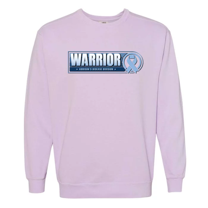 Adrenal Insufficiency Warrior Addisons Disease Division Cool Gift Garment-Dyed Sweatshirt