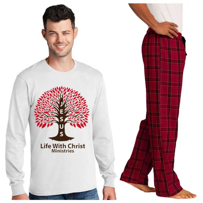 All In Y.O.U.T.H Glitch Design Long Sleeve Pajama Set