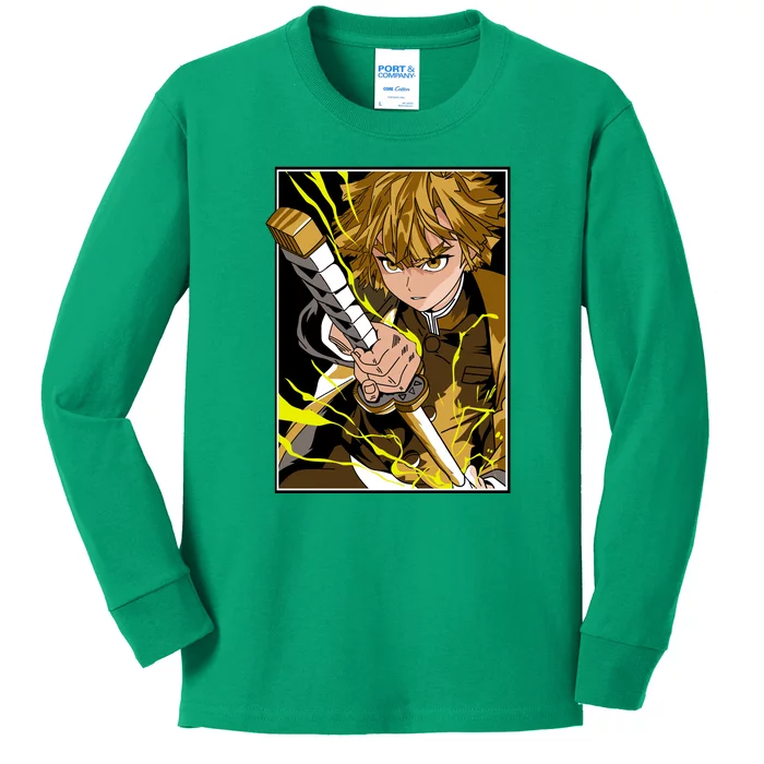 Anime Icons: Your Favorite Characters On Demand Kids Long Sleeve Shirt