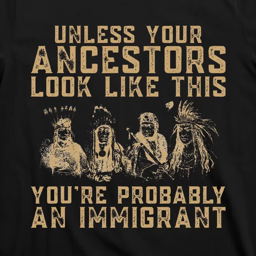 American Indian YouRe Probably An Immigrant T-Shirt